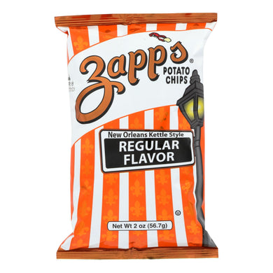 Zapps Potato Chips Chips - Regular 2 Oz - Case Of 25 - 2 Oz