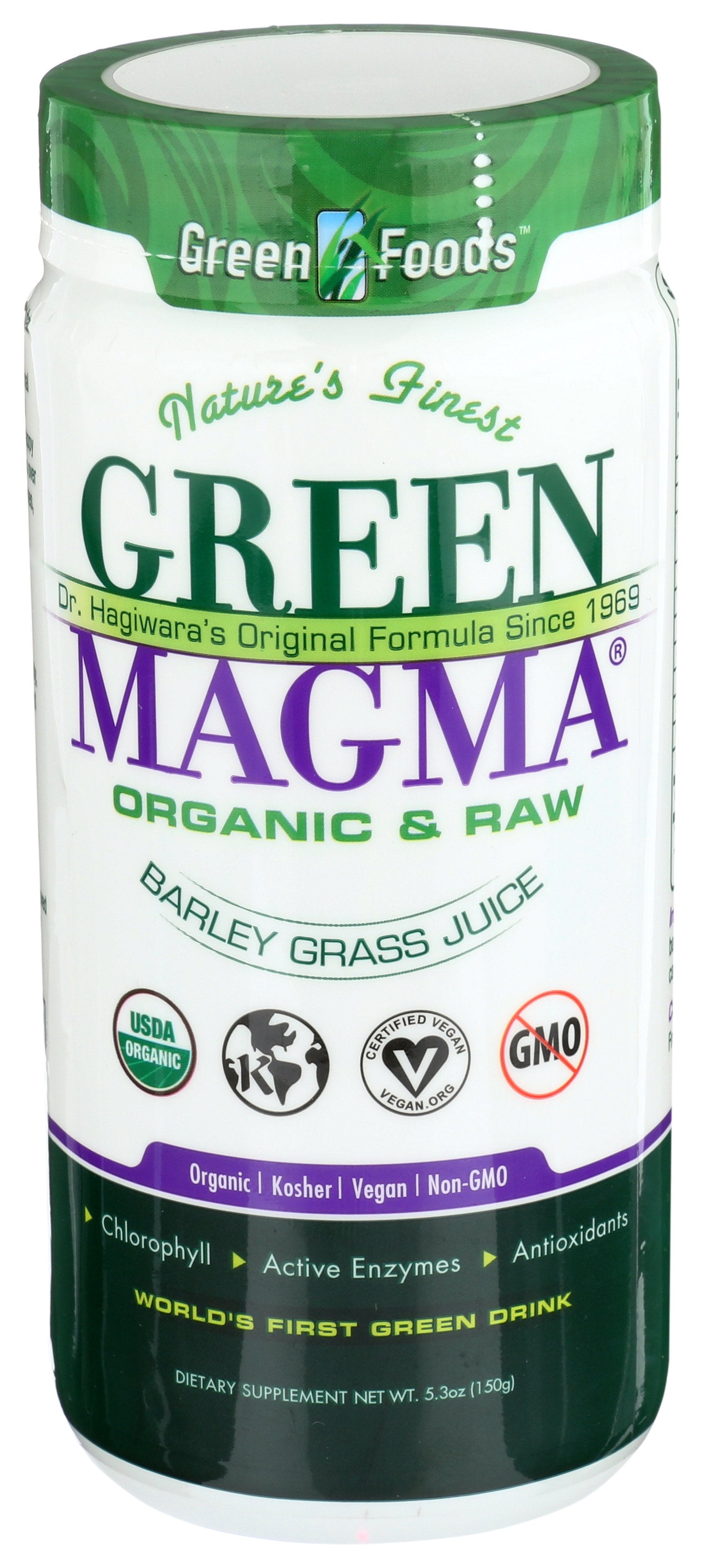 GREEN FOODS GREEN MAGMA USA - Case of 3