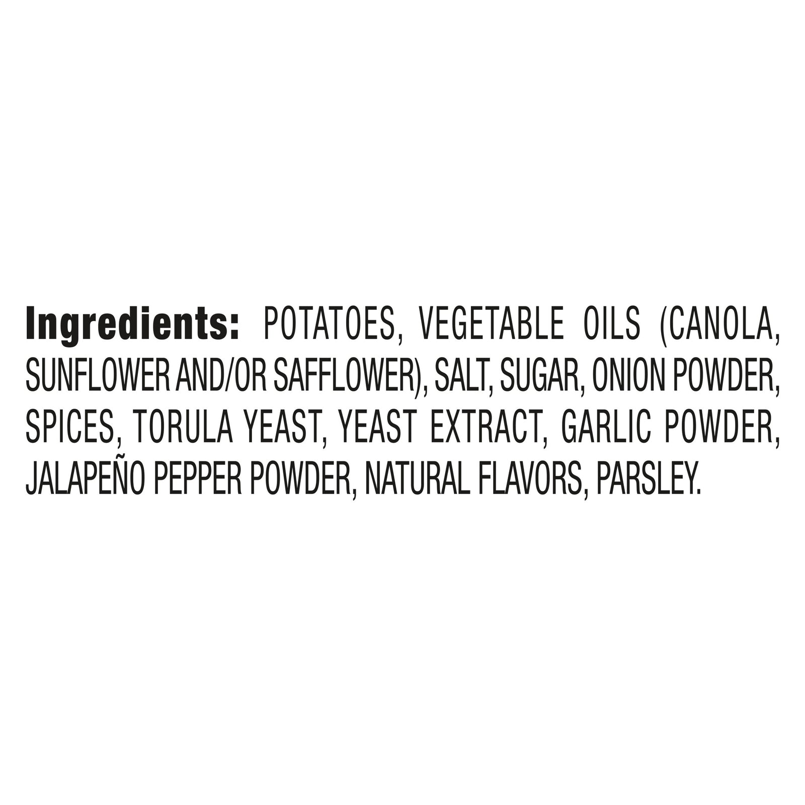 Kettle Brand - Pot Chp Air Fried Jalap - CS of 15-4.25 OZ