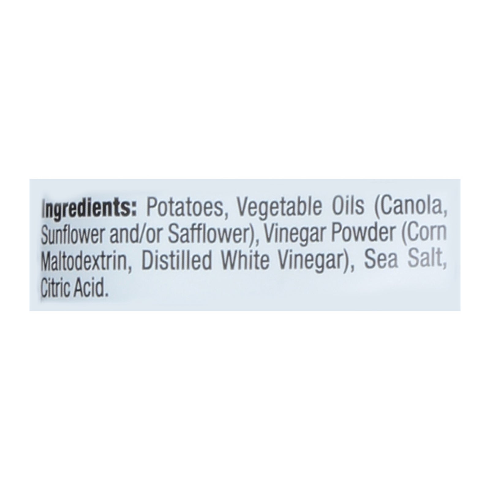 Kettle Brand - Potato Chips Salt&vinegar - Case of 12-7.5 OZ