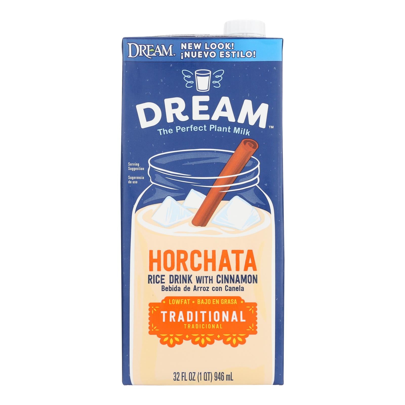 Dream - Rice Dream Horchata Cinnamon - Case of 6-32 Fluid Ounces