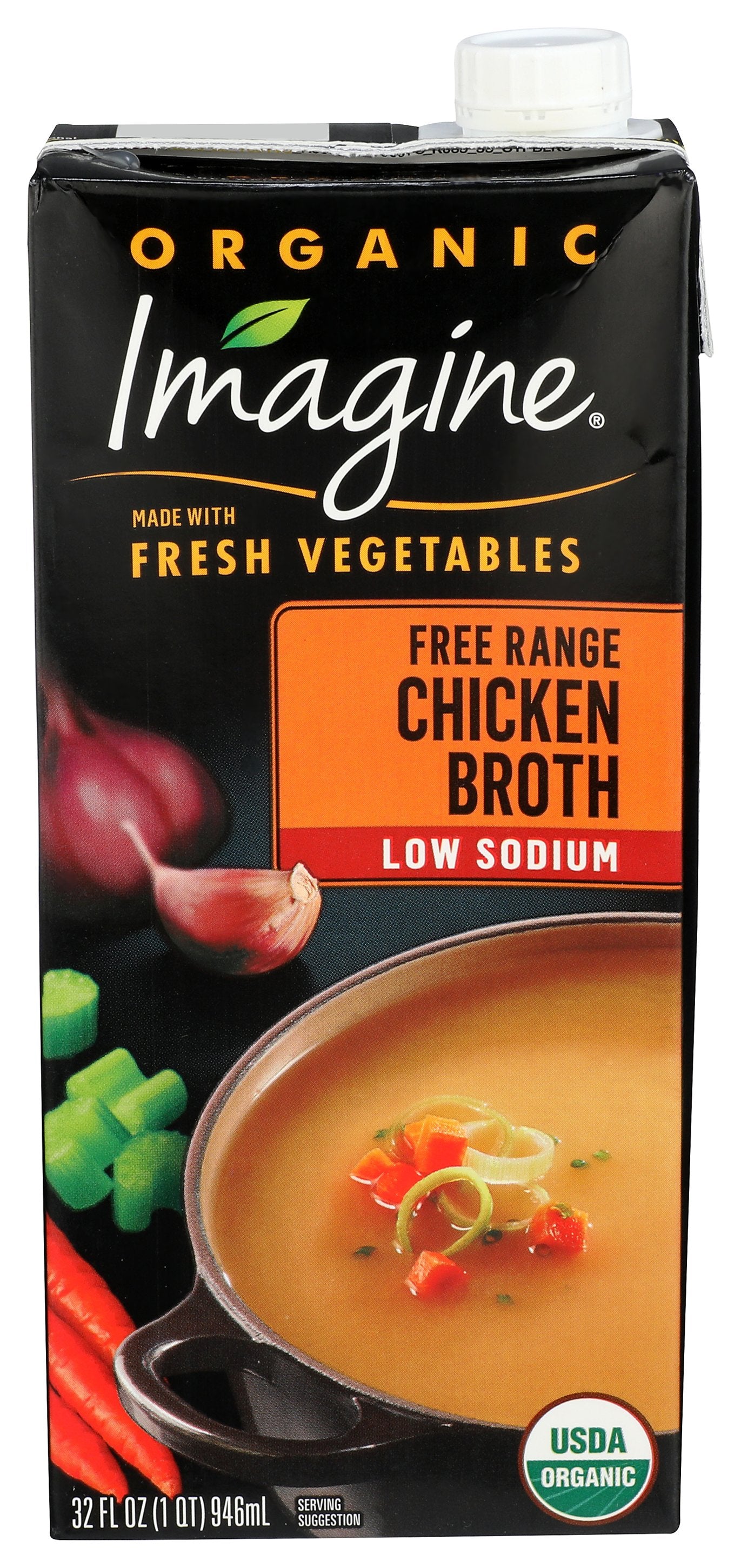 IMAGINE BROTH LS CKN FREE RNG ORG