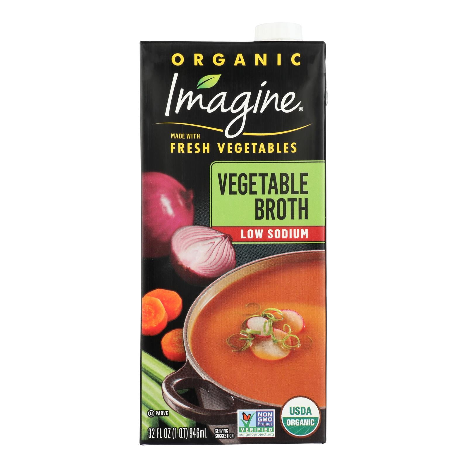Imagine Foods - Broth Vegetable Ls - Case Of 6-32 Fz