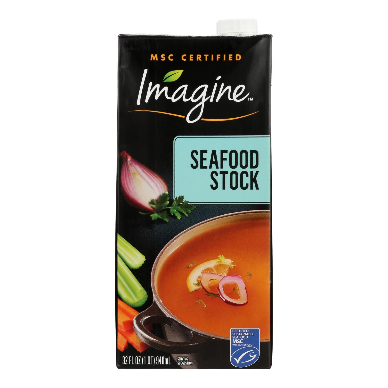 Imagine Foods - Stock Seafood - Case of 6-32 FZ