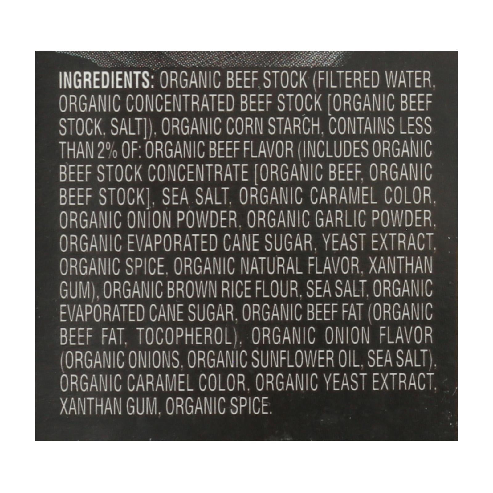 Imagine Foods Organic Gravy - Savory Beef - Case Of 12 - 13.5 Fl Oz