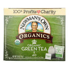 Load image into Gallery viewer, Newman&#39;s Own Organics Organic Green Tea - Case Of 6 - 40 Bags