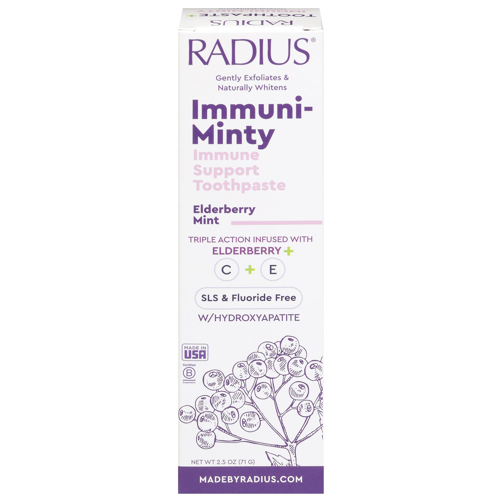 Radius - Tthpst Immu Adlt Elbrymnt - EA of 1-2.5 OZ