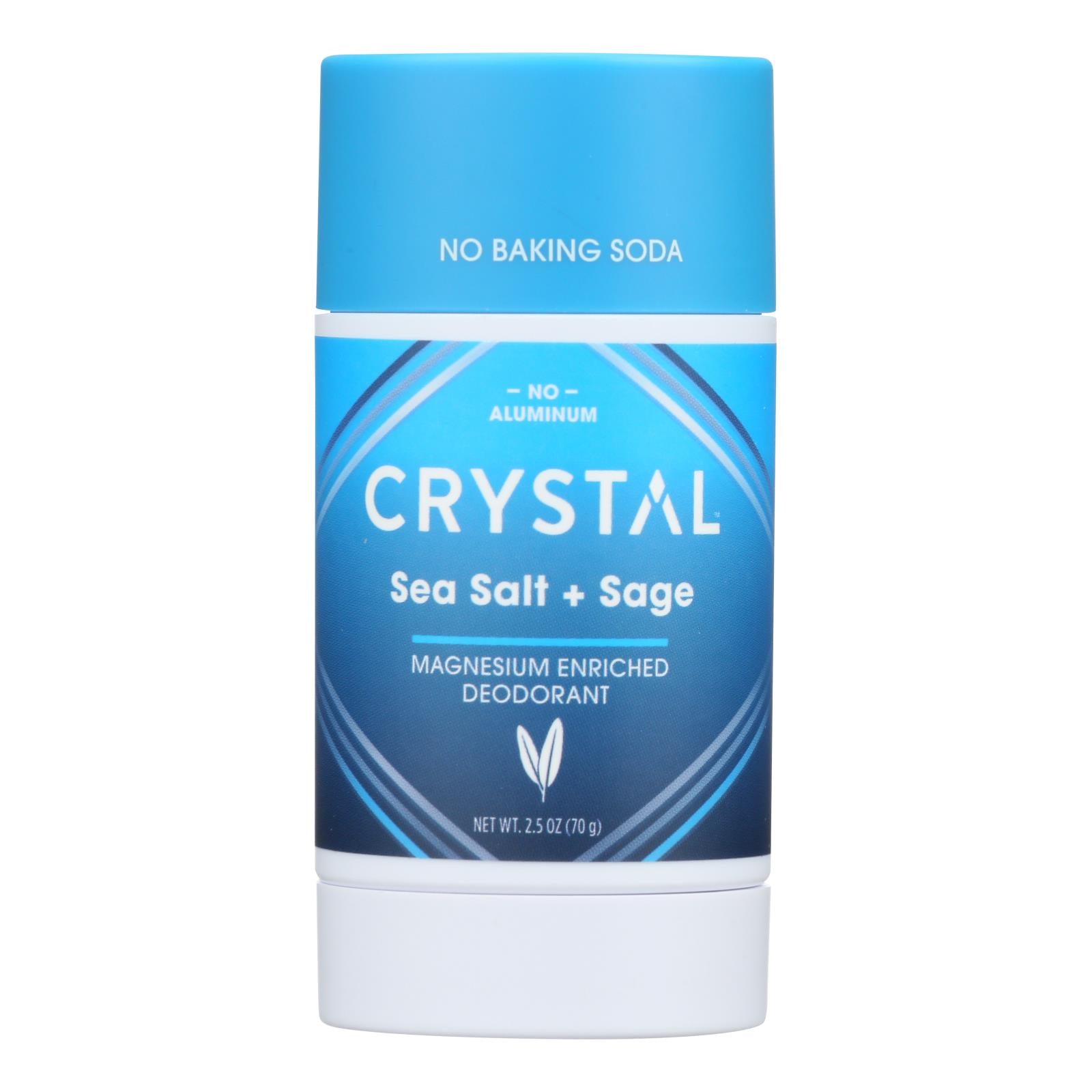 Crystal - Deodorant Stck Mag Sea Salt & Sge - 1 Each-2.5 OZ