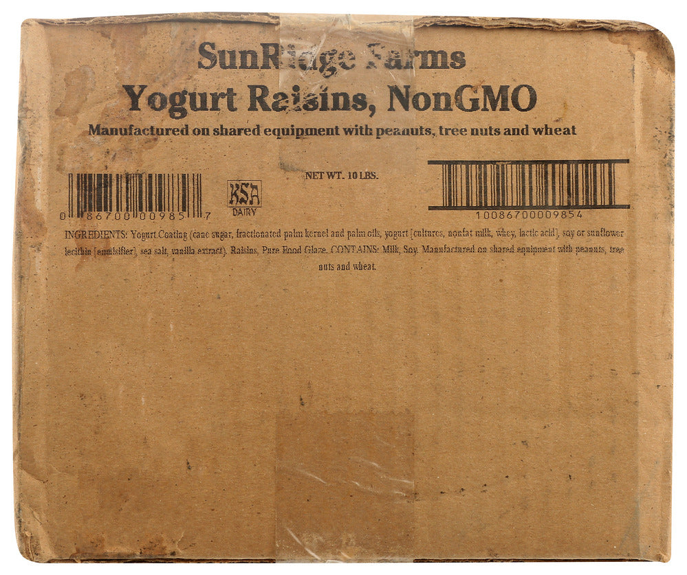 SunRidge Farms Yogurt Raisins 1 ea - Case of 1