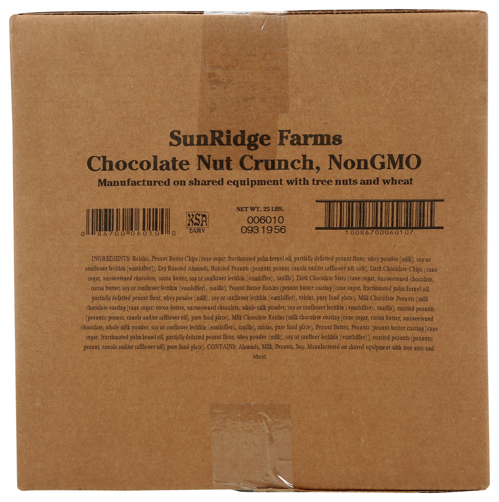 Sunridge Farms Chocolate Nut Crunch - 25 lb
