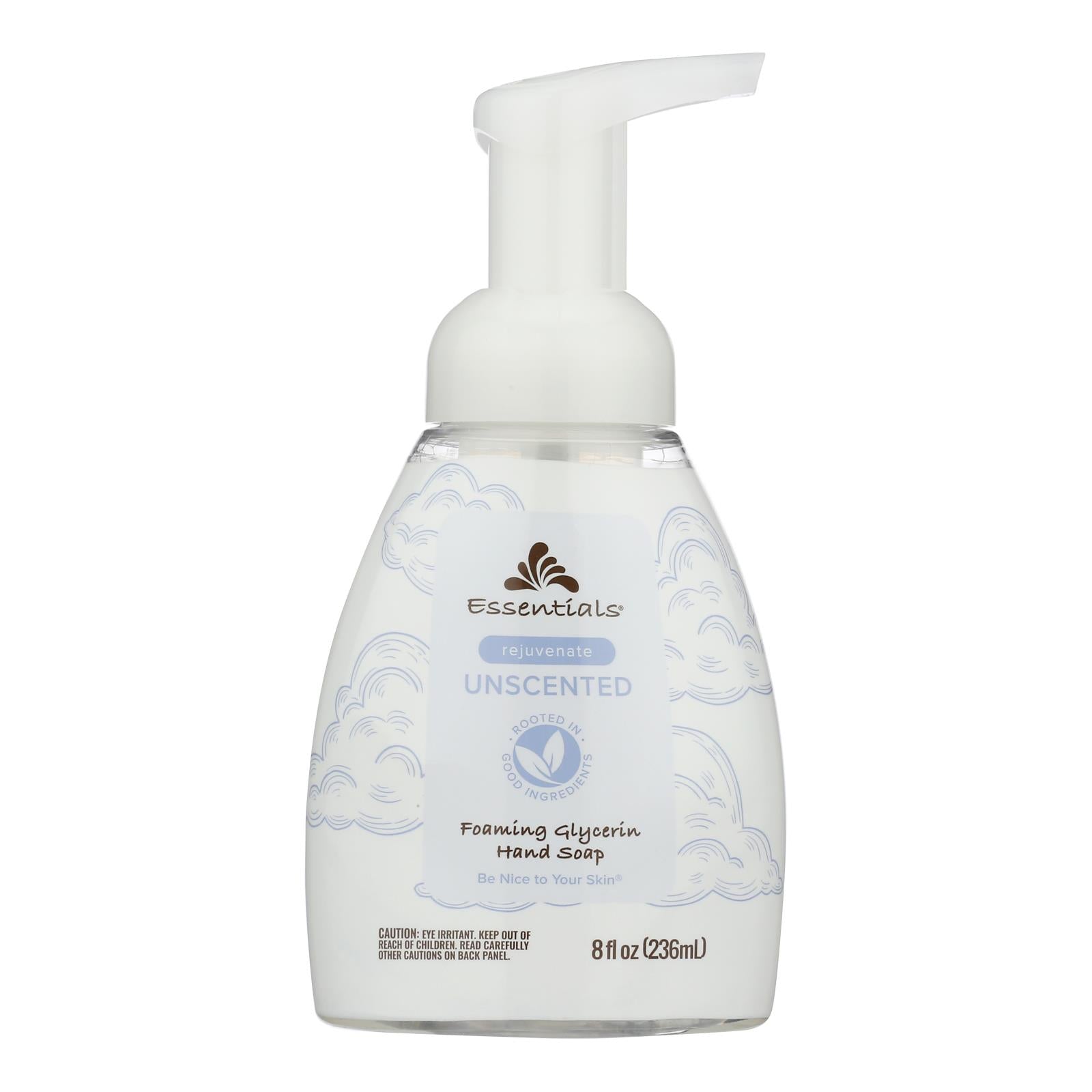 Essentials - Hand Soap Foam Gentle Unscented - 1 Each-8 Fluid Ounces