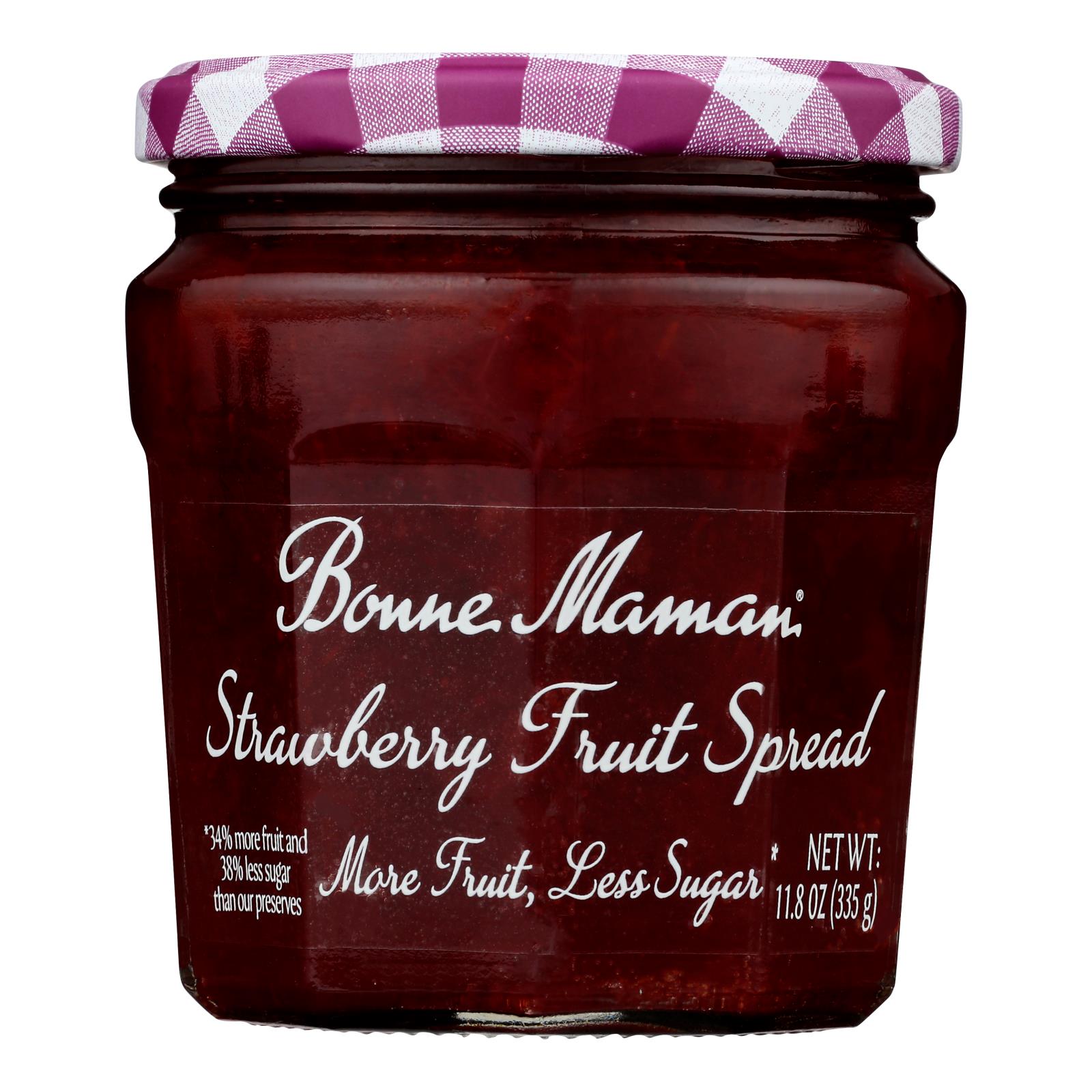 Bonne Maman - Fruit Spread Strawberry - Case of 6-11.8 OZ