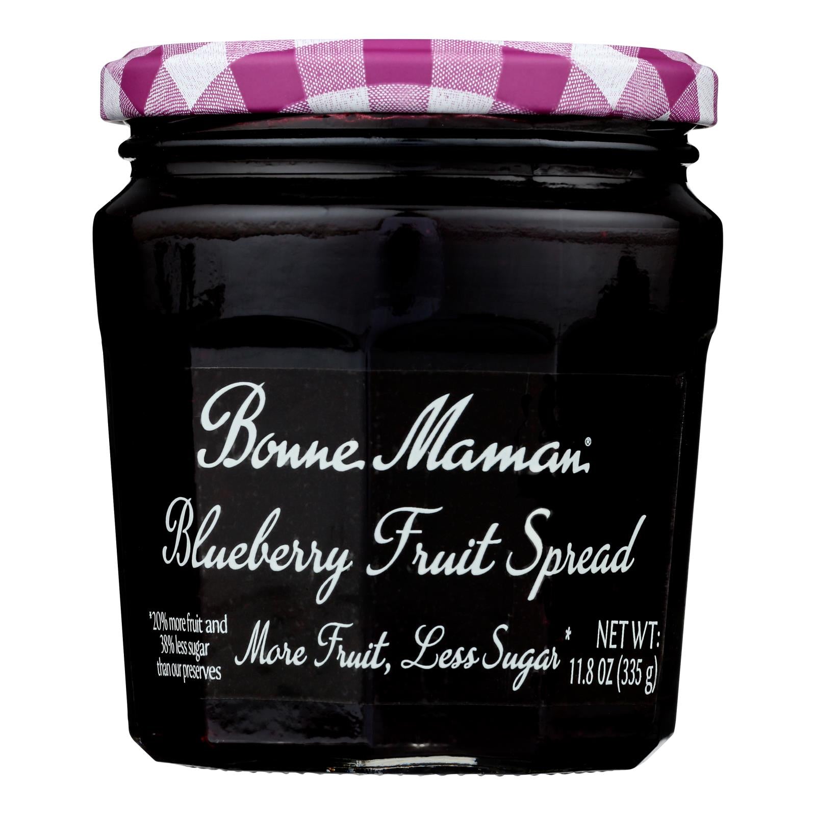 Bonne Maman - Fruit Spread Blueberry - Case of 6-11.8 OZ