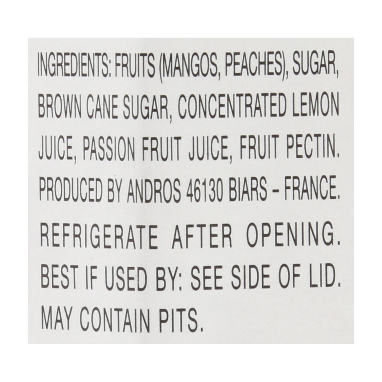 Bonne Maman - Preserves - Mango Peach - Case of 6 - 13 oz