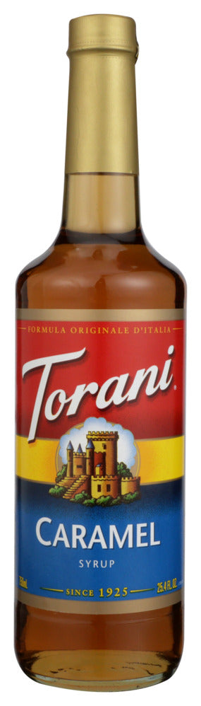 Torani Syrup Classic Caramel - Case of 6 - 25.4 fo