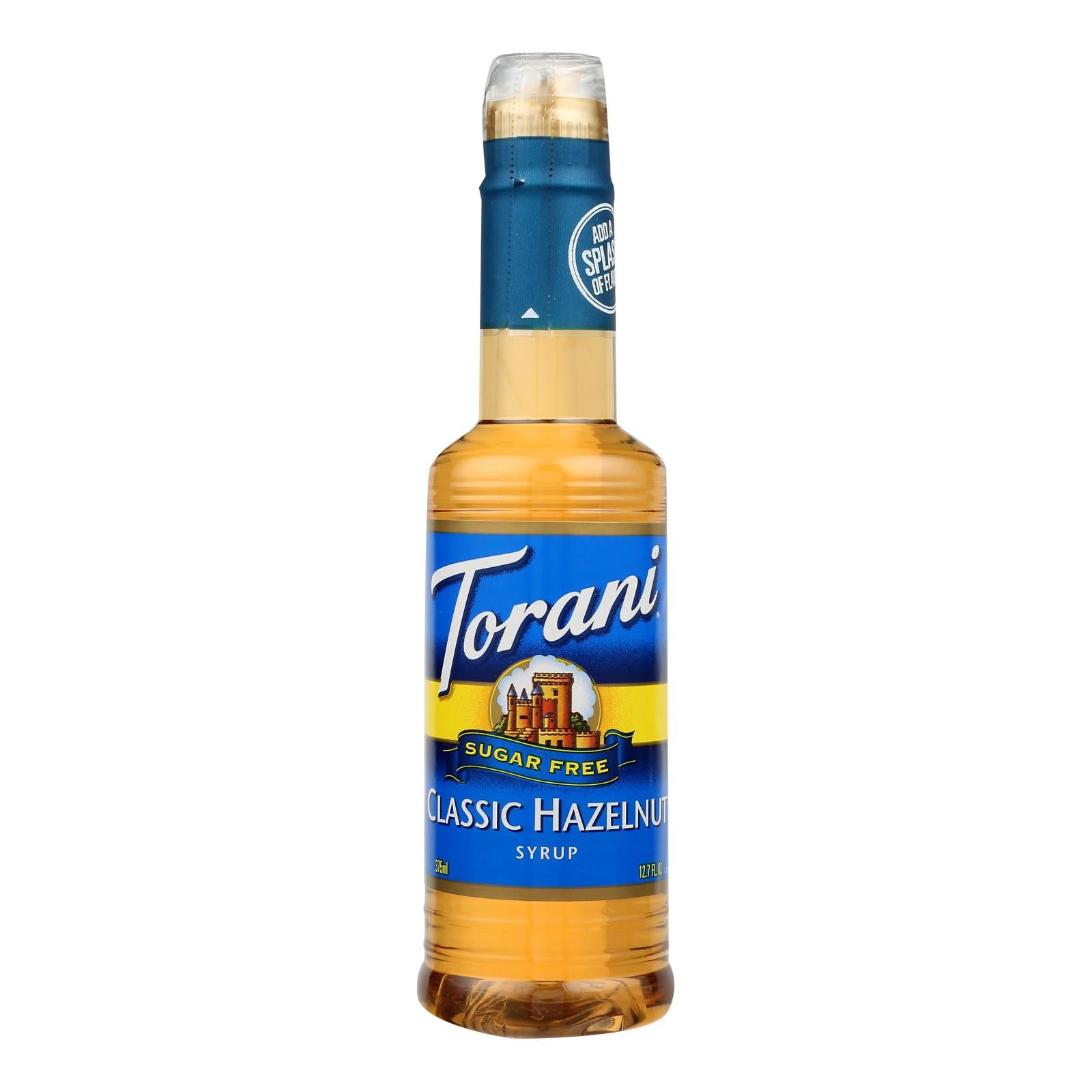 Torani - Coffee Syrup - Sugar Free Hazelnut - Case of 4 - 12.7 fl oz.