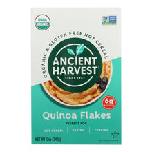 Load image into Gallery viewer, Ancient Harvest Organic Hot Cereal - Quinoa Flakes - Case Of 12 - 12 Oz