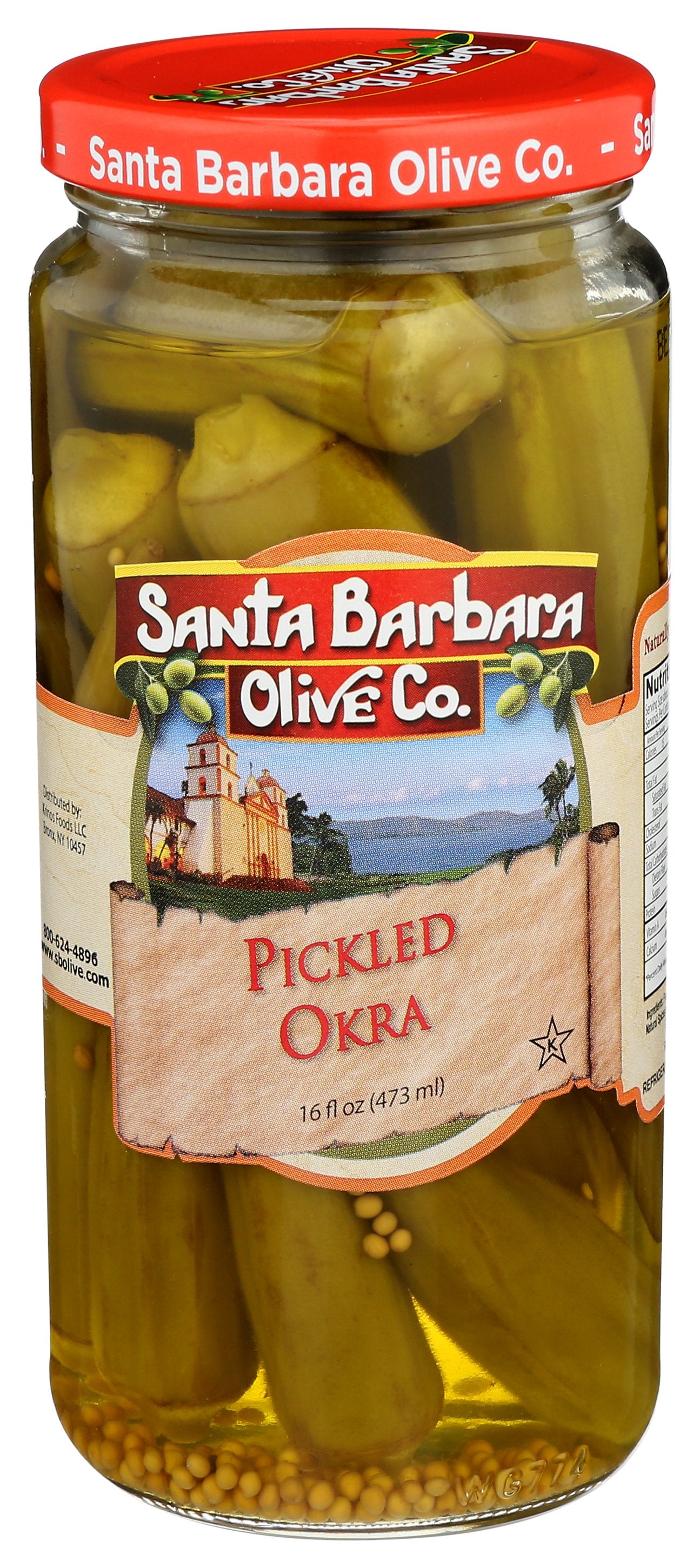 SANTA BARBARA OKRA PICKLED - Case of 6