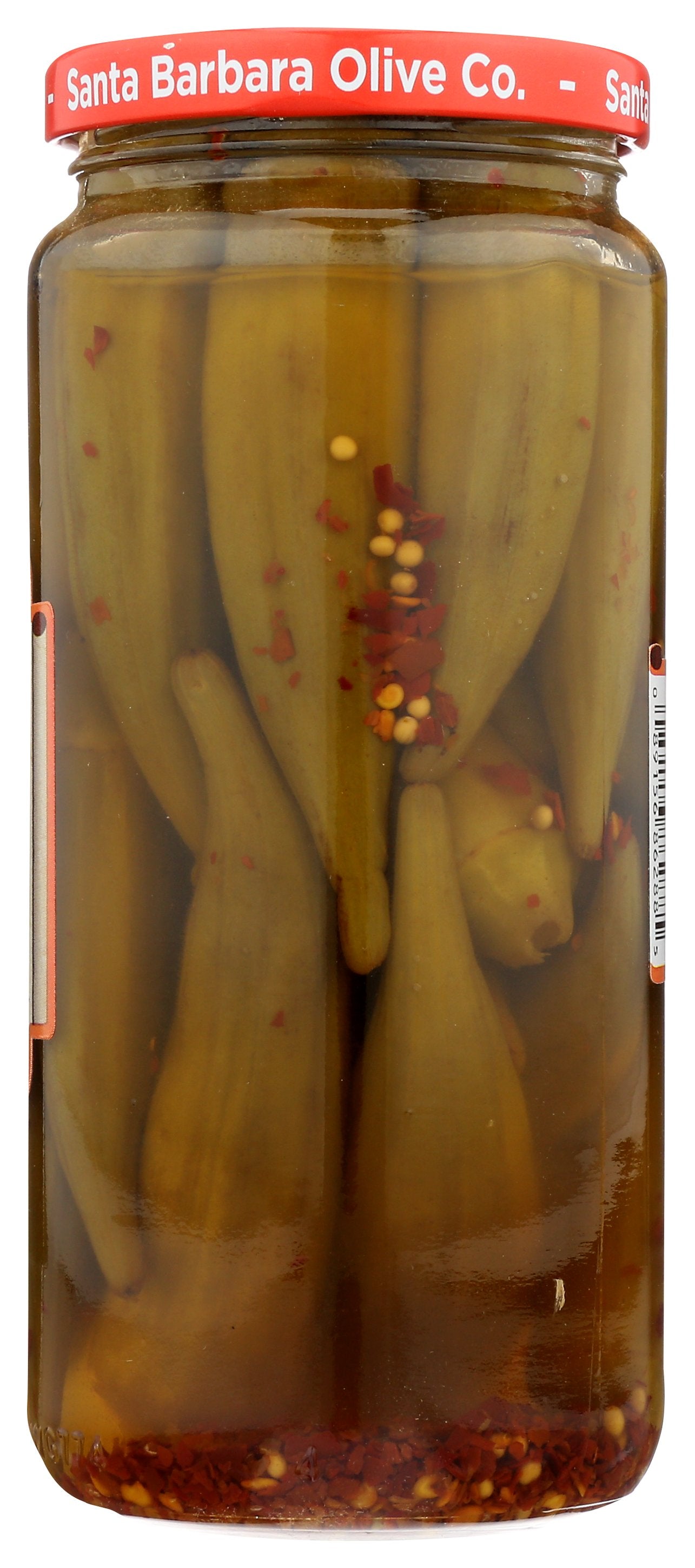 SANTA BARBARA OKRA PICKLED HOT - Case of 6