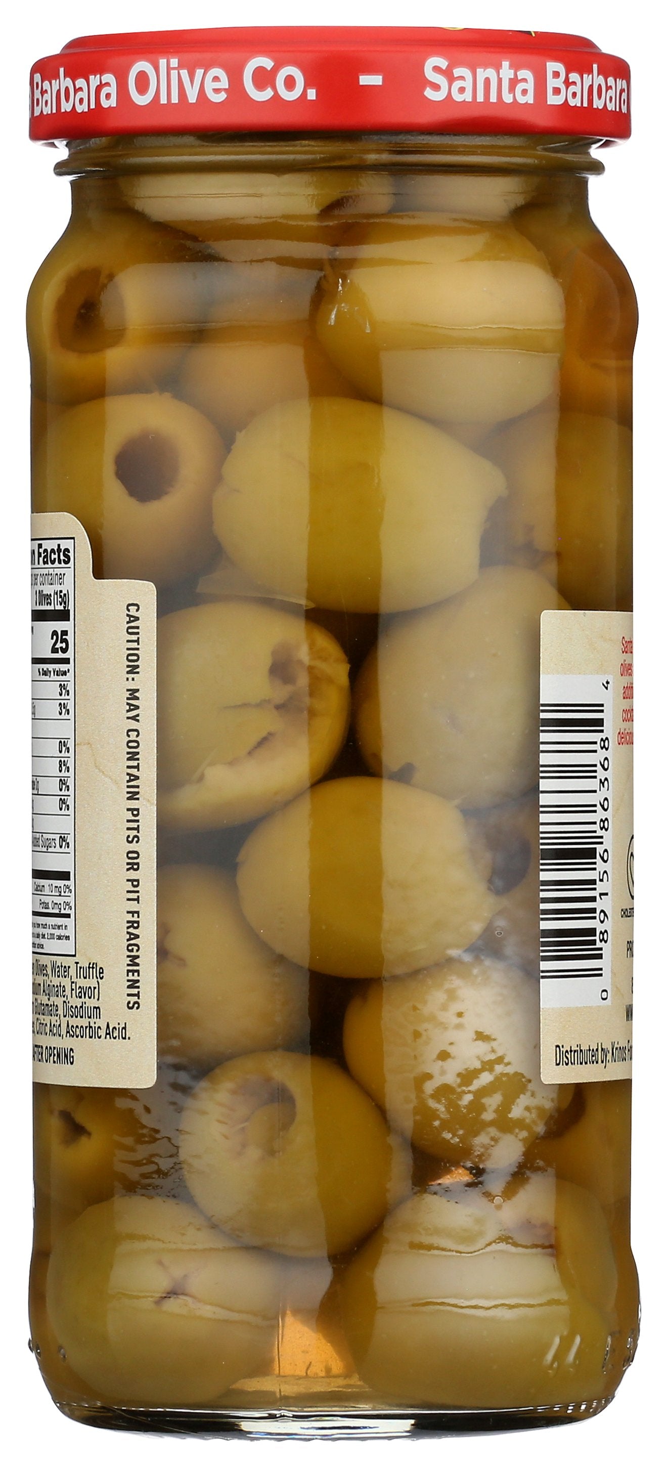 SANTA BARBARA OLIVES TRUFFLE STUFFED - Case of 6