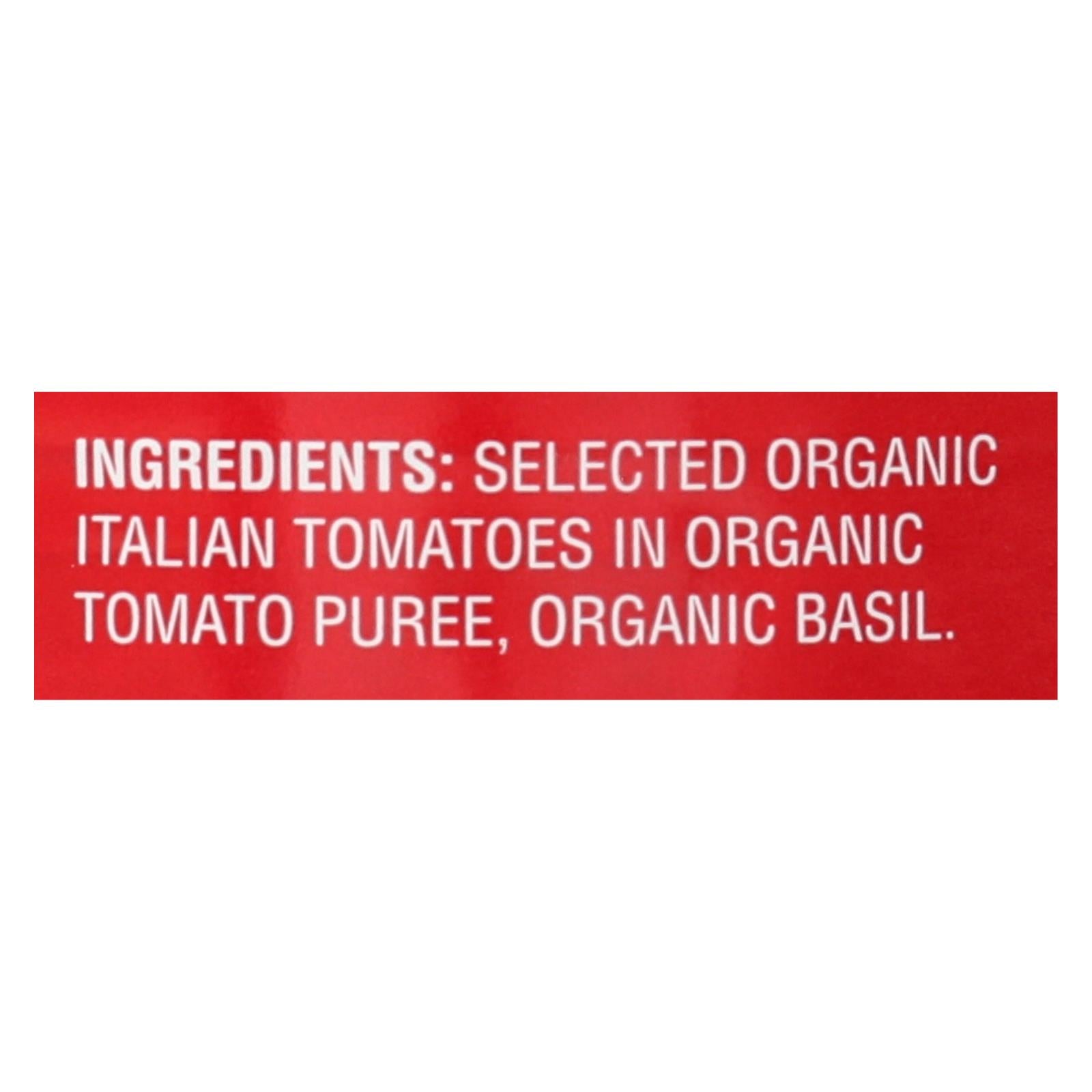 Bella Terra Organic Italian Whole Peeled Tomatoes - San Marzano - Case Of 12 - 28 Oz.