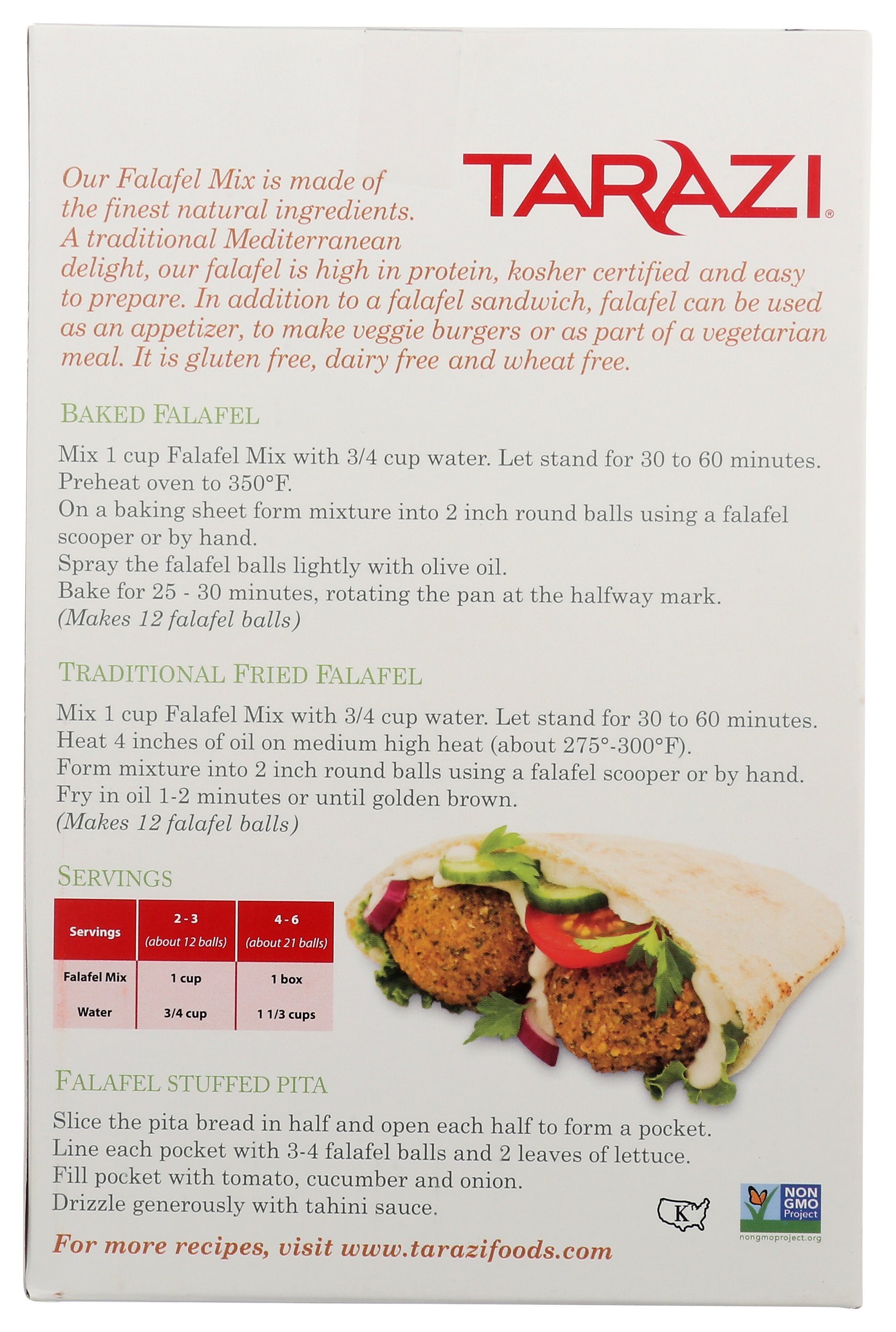 TARAZI MIX FALAFEL - Case of 6