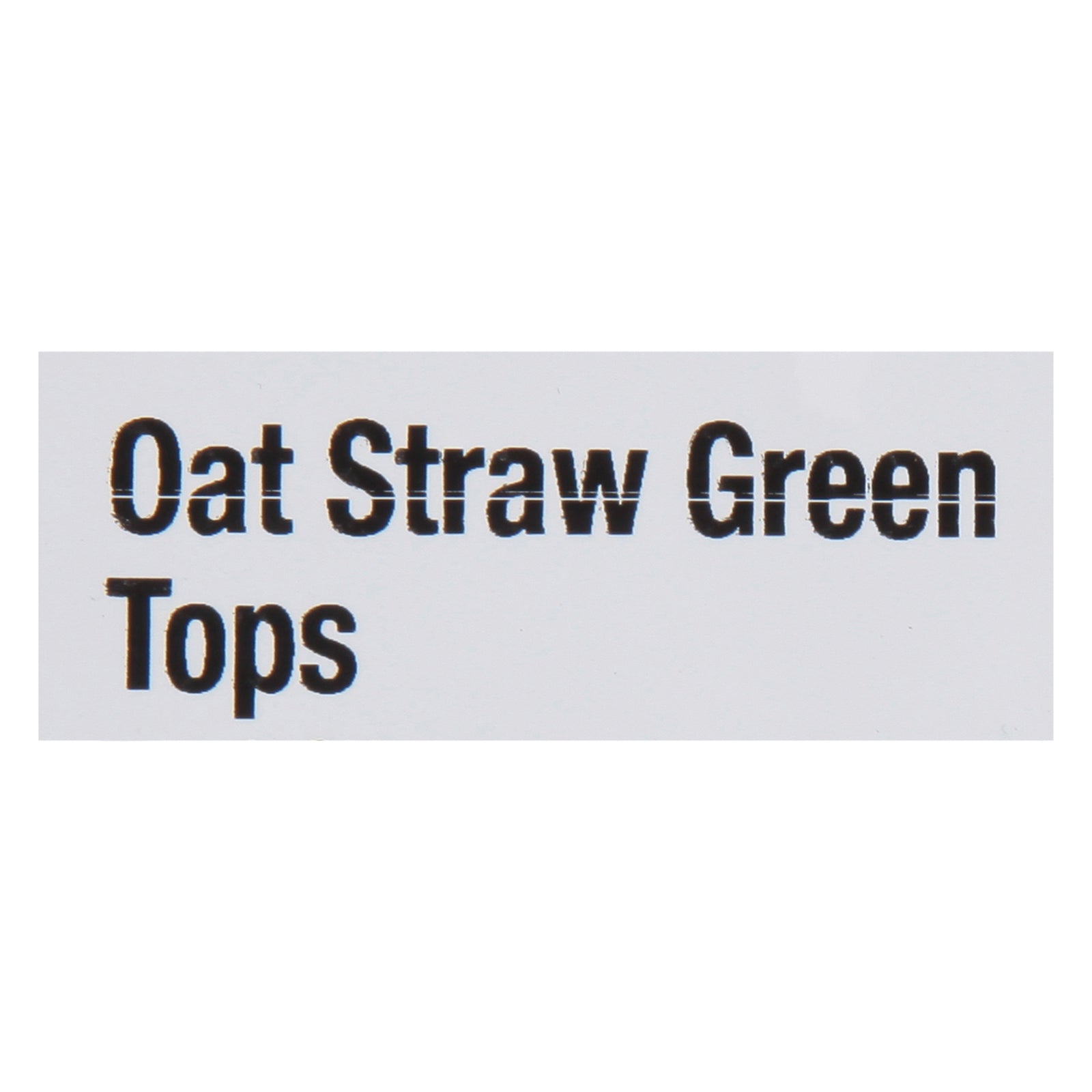 Frontier Herb Oatstraw Organic Green Tops Cut And Sifted - Single Bulk Item - 1lb