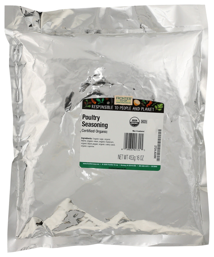 Frontier Herb Poultry Seasoning Organic - 16  OZ