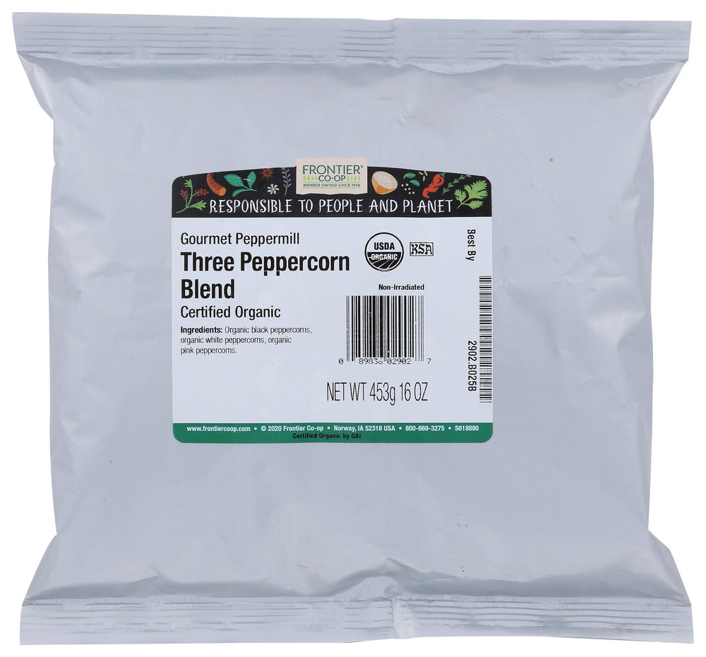 Frontier Herb Peppermill Gourmet Blend Organic - 16  OZ