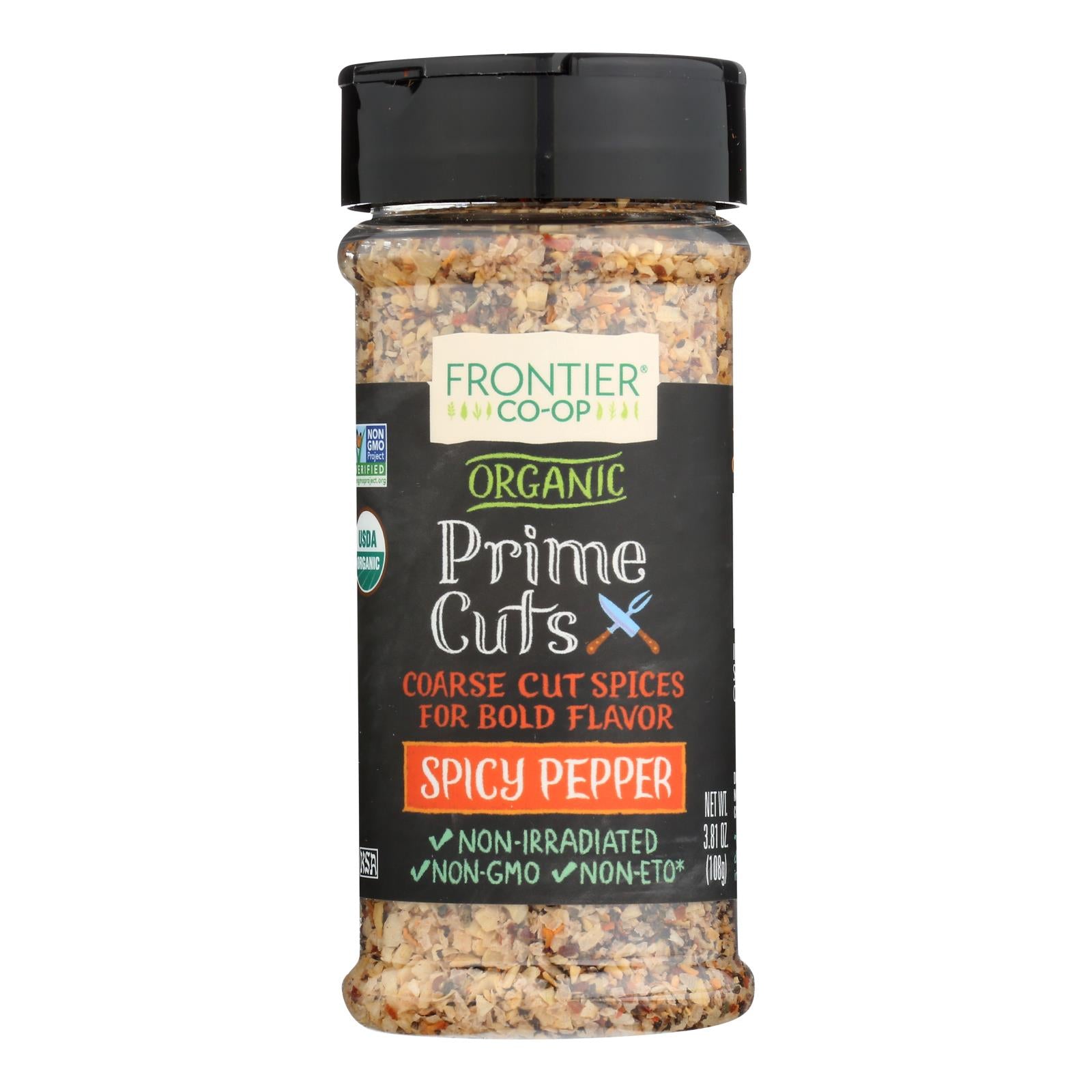 Frontier Natural Products Coop - Prime Cut Spicy Pepper - 1 Each-3.81 Oz