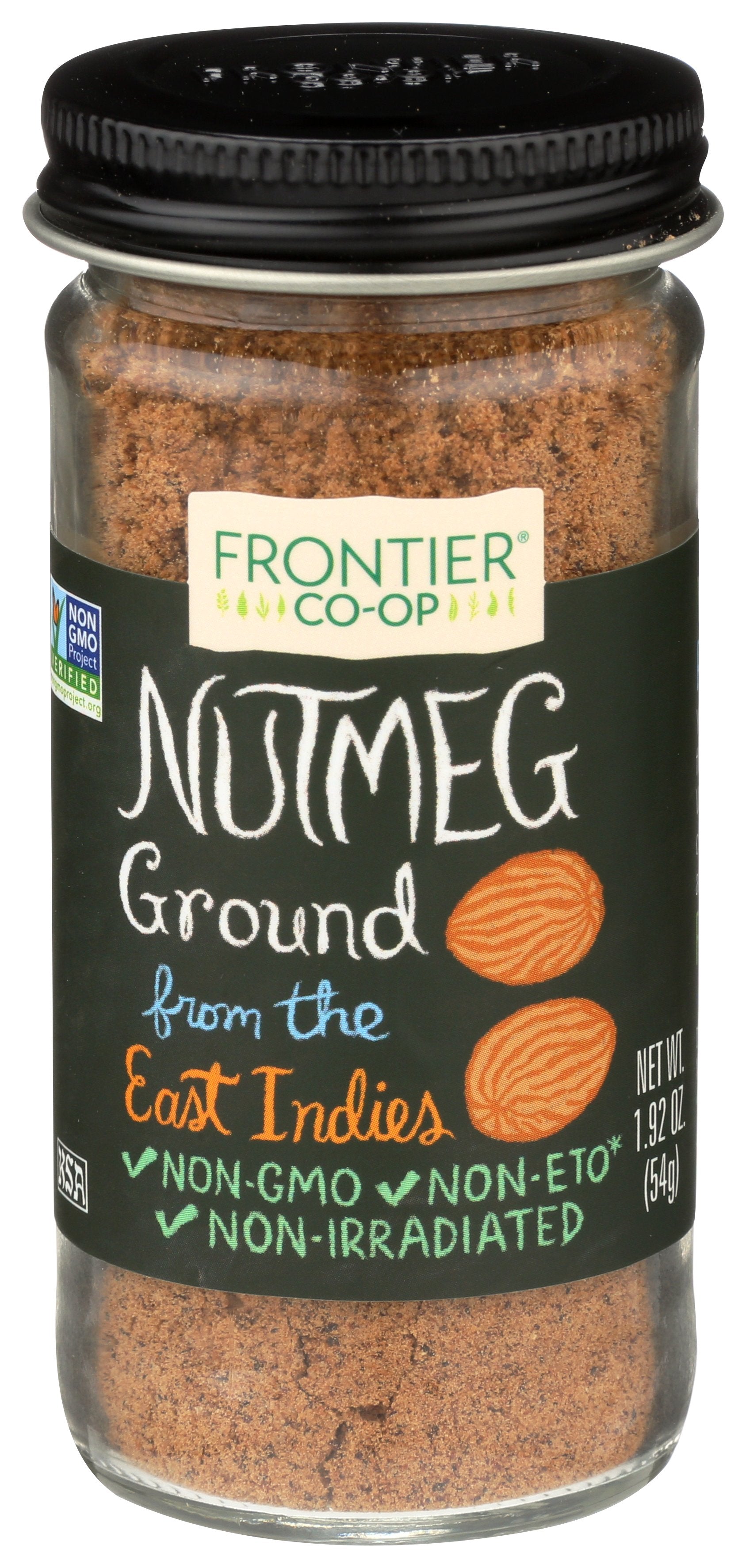 FRONTIER HERB BTL NUTMEG GRND
