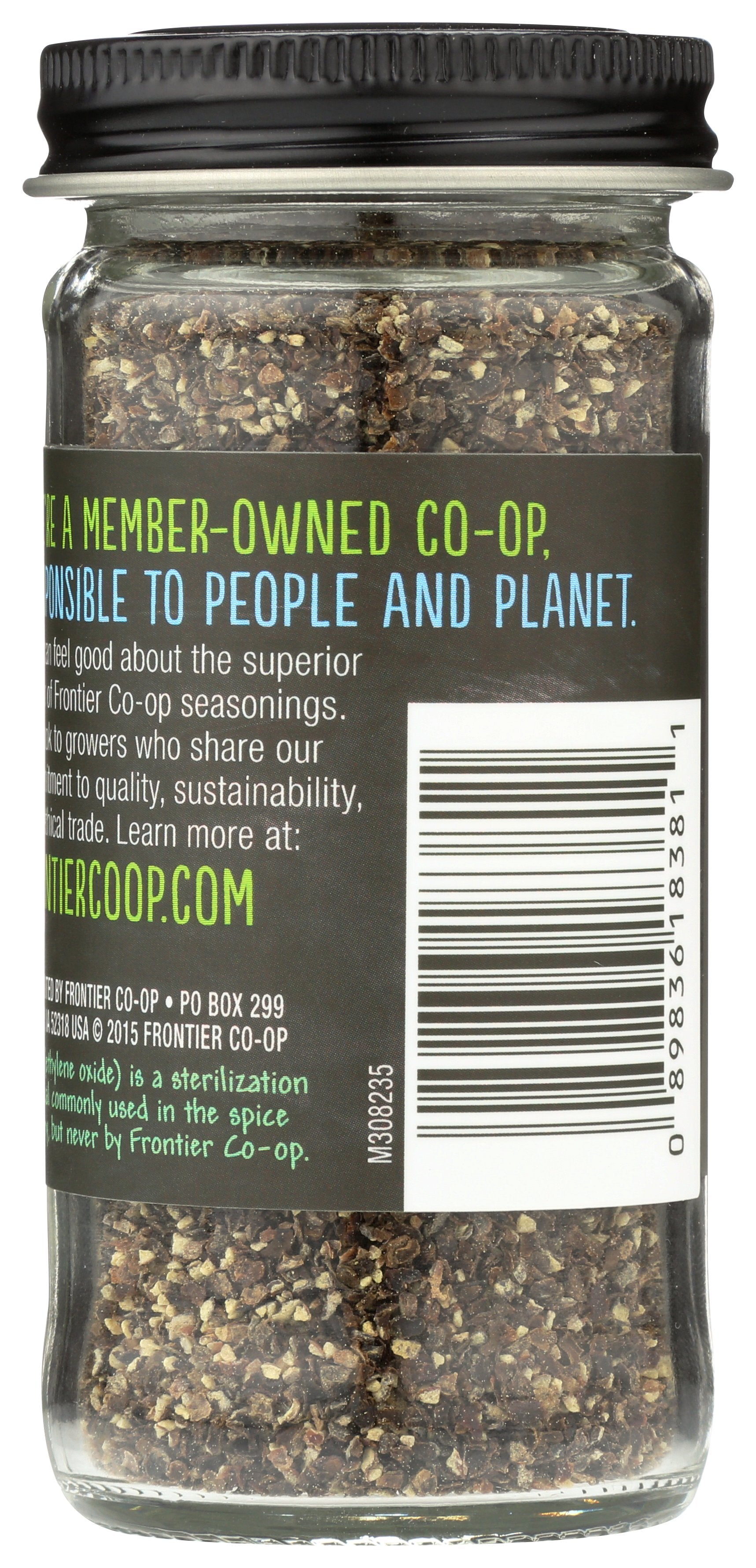 FRONTIER HERB PEPPER BLK COARSE GRND - Case of 12