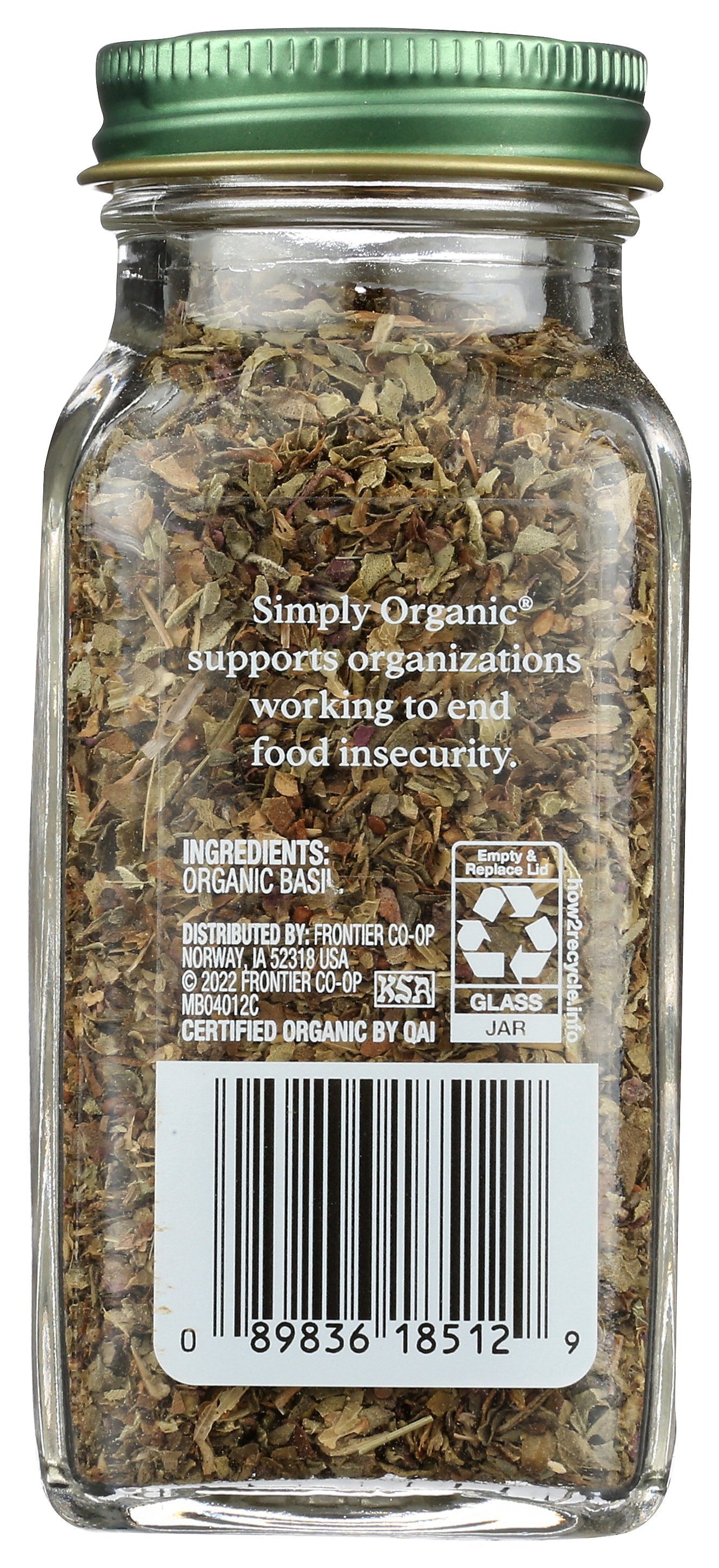 SIMPLY ORGANIC SSNNG BASIL ORG BTTL