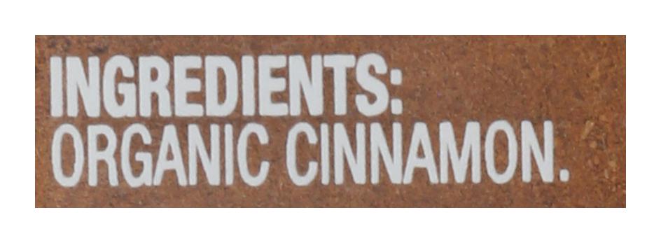 SIMPLY ORGANIC BTL CINNAMON