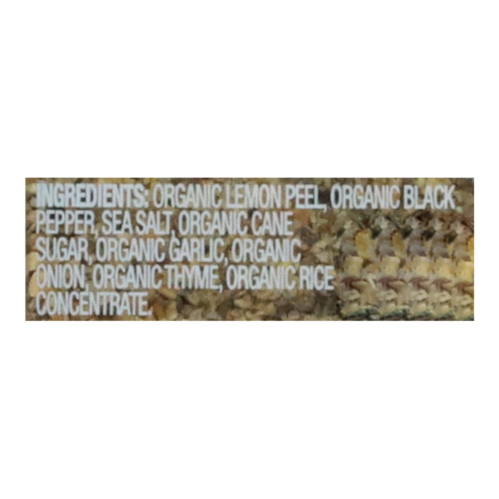 Simply Organic - Lemon Pepper Organic - Case of 6 - 3.17 ounces