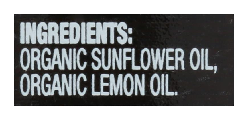 SIMPLY ORGANIC FLAVOR LEMON