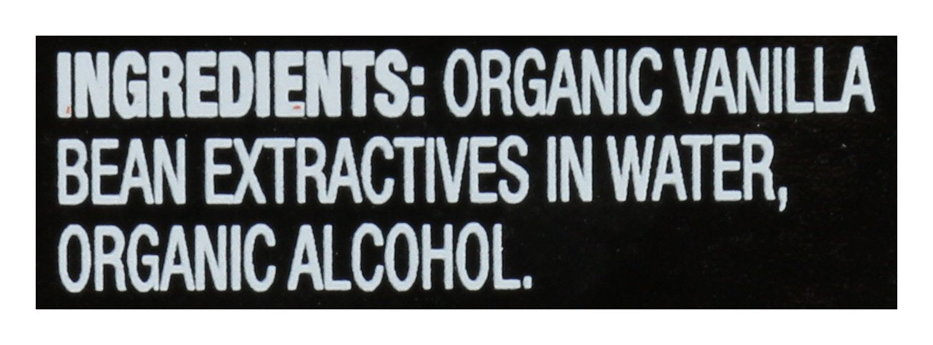 SIMPLY ORGANIC EXTRACT VANILLA [Pure Madagascar Vanilla Extract - 4 OZ]
