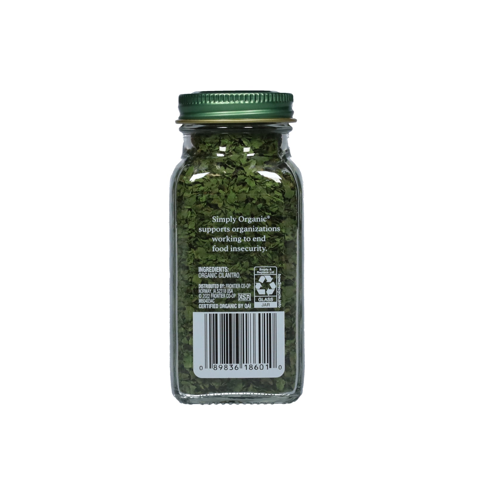 Simply Organic Cilantro - Case of 6 - 0.78 oz.