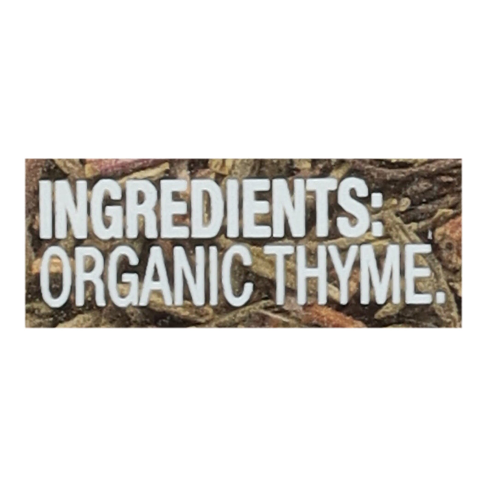 Simply Organic - Thyme Leaf Organic - Case of 6 - 0.78 Ounces