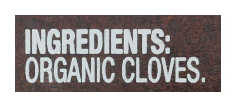 SIMPLY ORGANIC CLOVE GRND - Case of 6