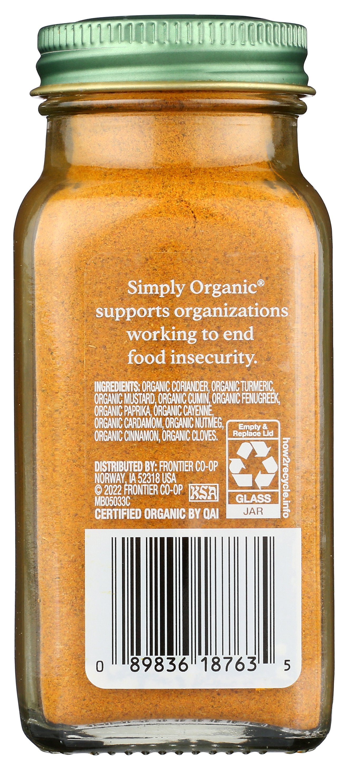 SIMPLY ORGANIC SSNNG CURRY PWDR