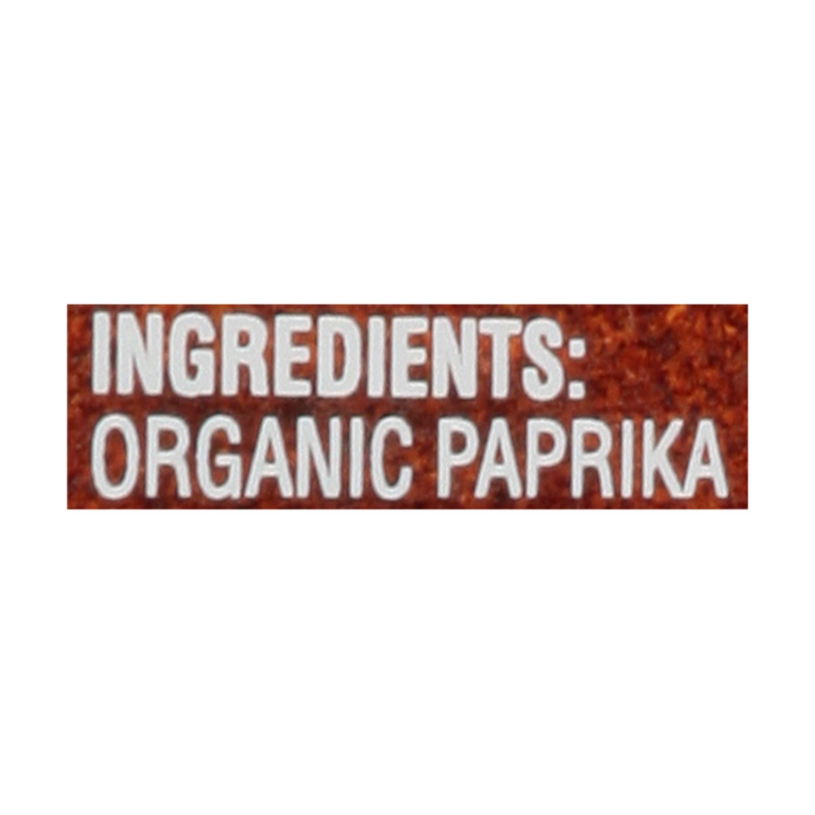 Simply Organic - Paprika Organic Ground - Case of 6 - 2.96 ounces