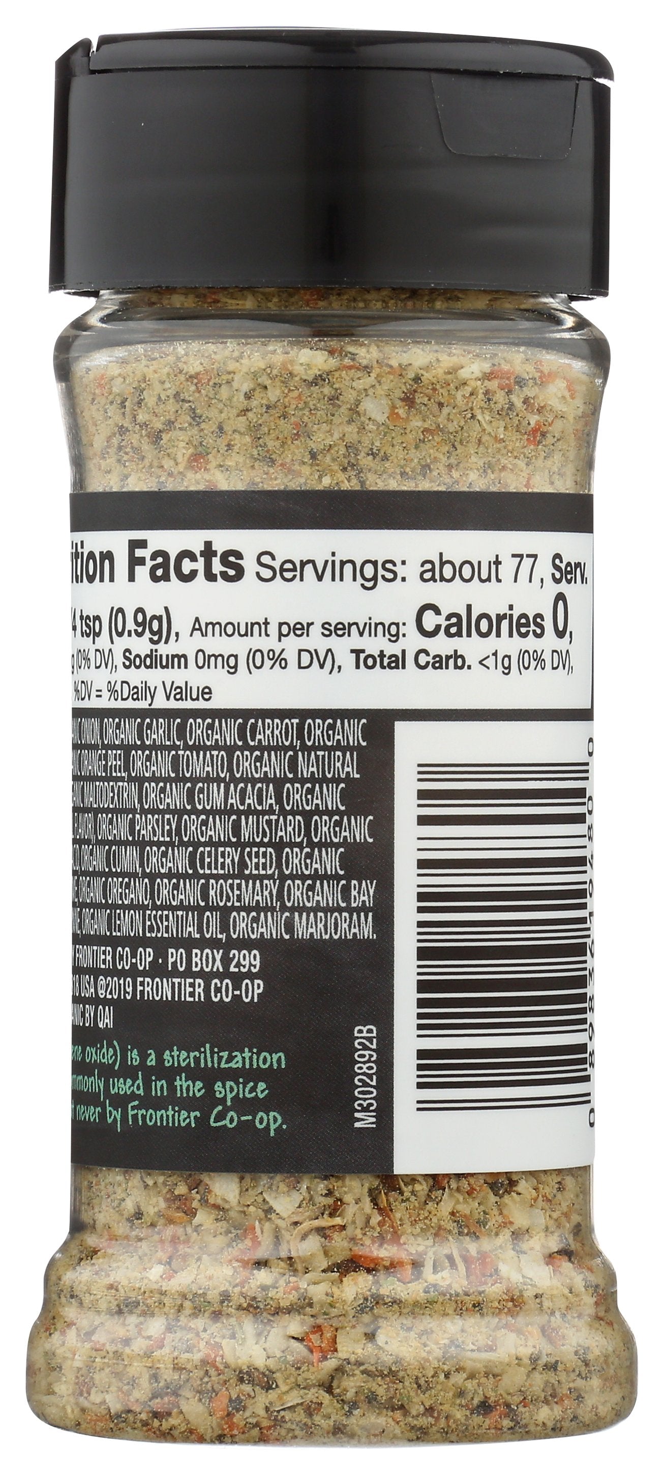 FRONTIER HERB SSNNG ALL PURPOSE SLT FRE - Case of 6