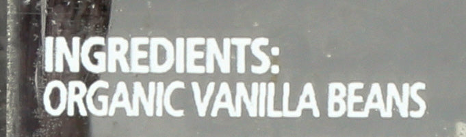 SIMPLY ORGANIC VANILLA BEAN WHL MADAGASCAR - Case of 6