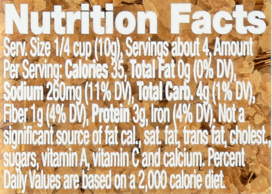 SIMPLY ORGANIC YEAST NUTRNL CERT ORG - Case of 6