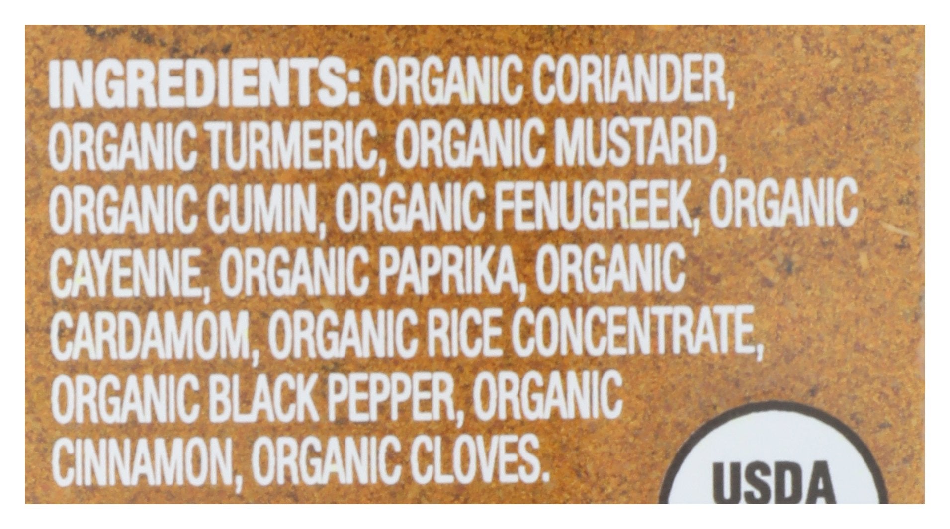 SIMPLY ORGANIC POWDER CURRY SPICY - Case of 6
