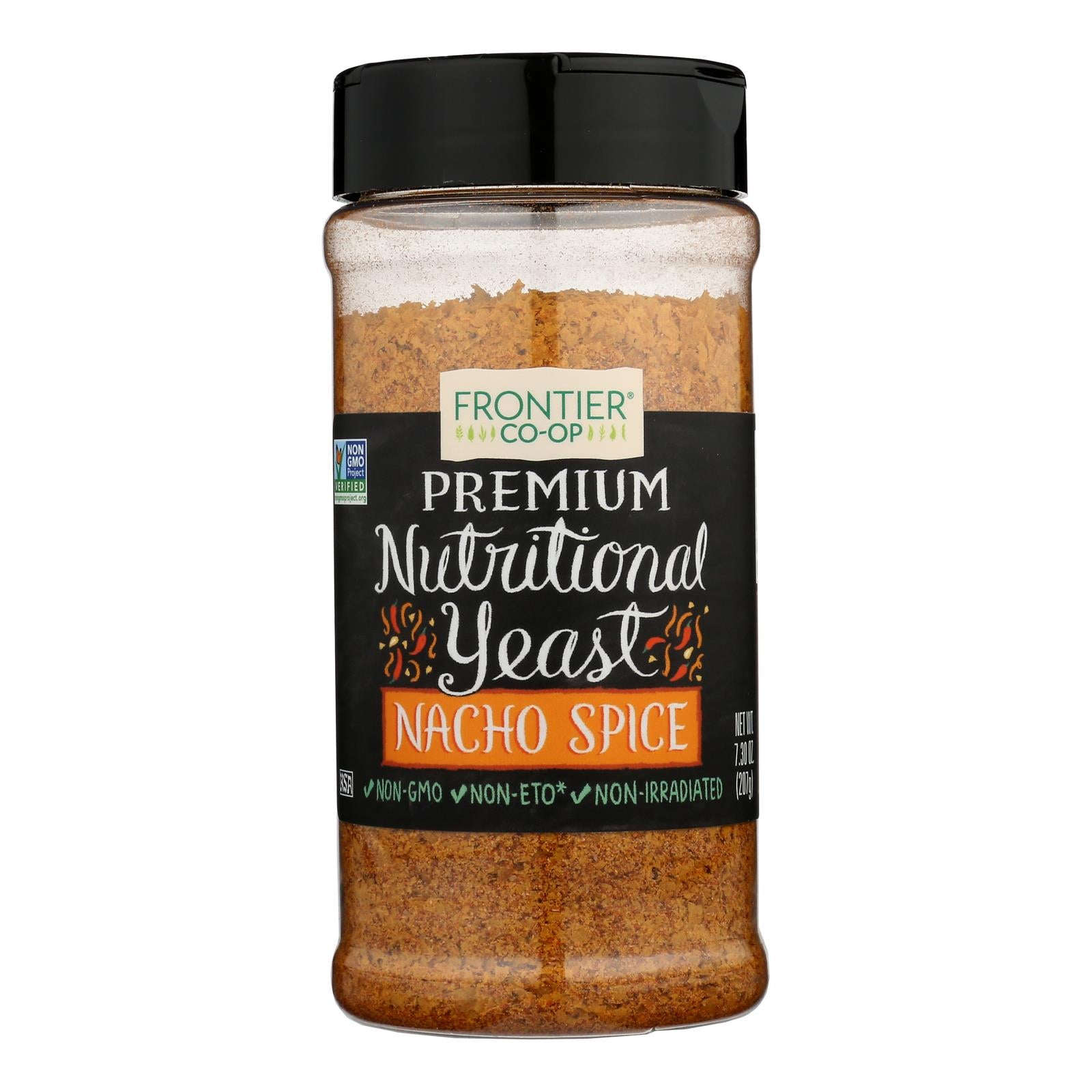 Frontier Natural Products Coop - Yst Prem Nutrnl Ncho Spce - 1 Each-7.3 Oz