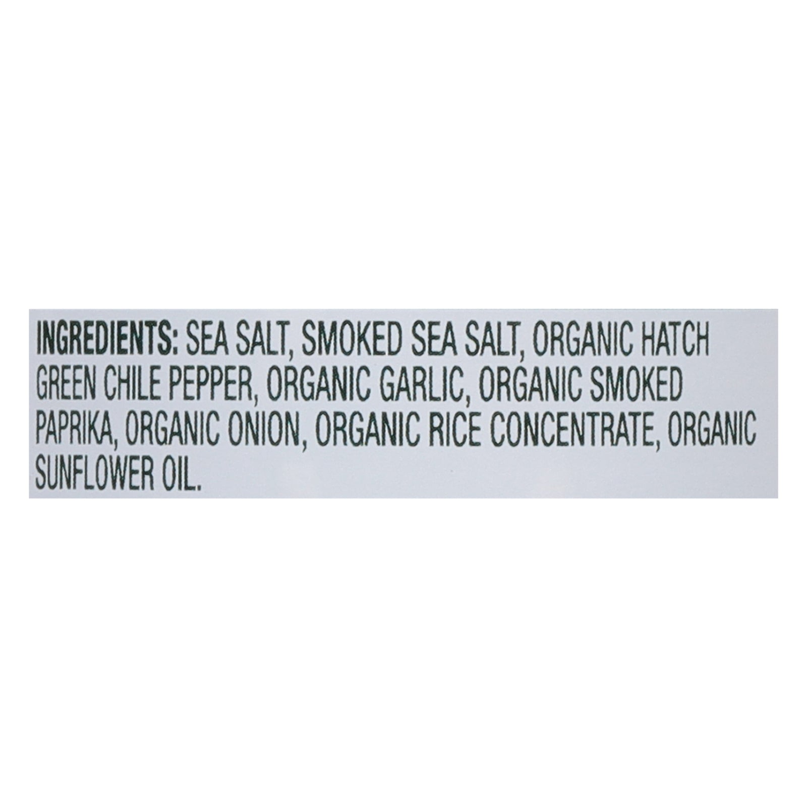 Simply Organic - Salt Og2 Hatch Chile - CS of 6-2.61 OZ