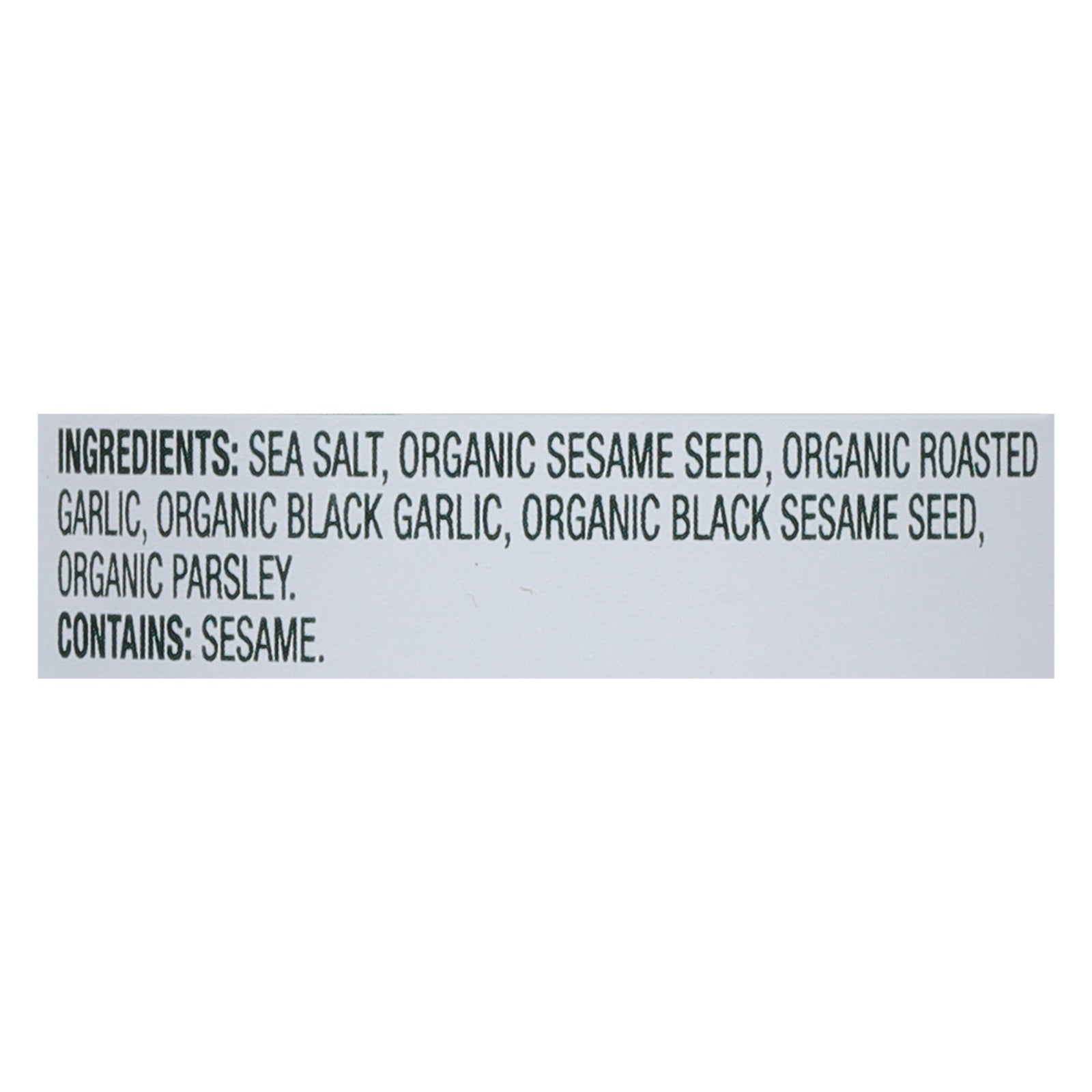 Simply Organic - Salt Og2 Black Garlic - CS of 6-2.19 OZ