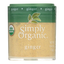 Load image into Gallery viewer, Simply Organic Ginger Root - Organic - Ground - .42 Oz - Case Of 6